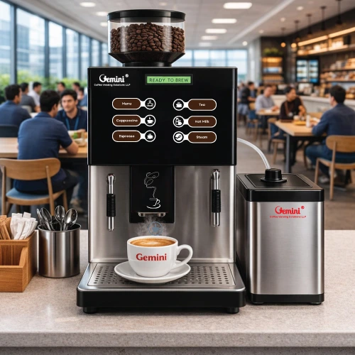 Gemini Bean To Cup Coffee Machine – automatic fresh bean grinder and brewer for offices