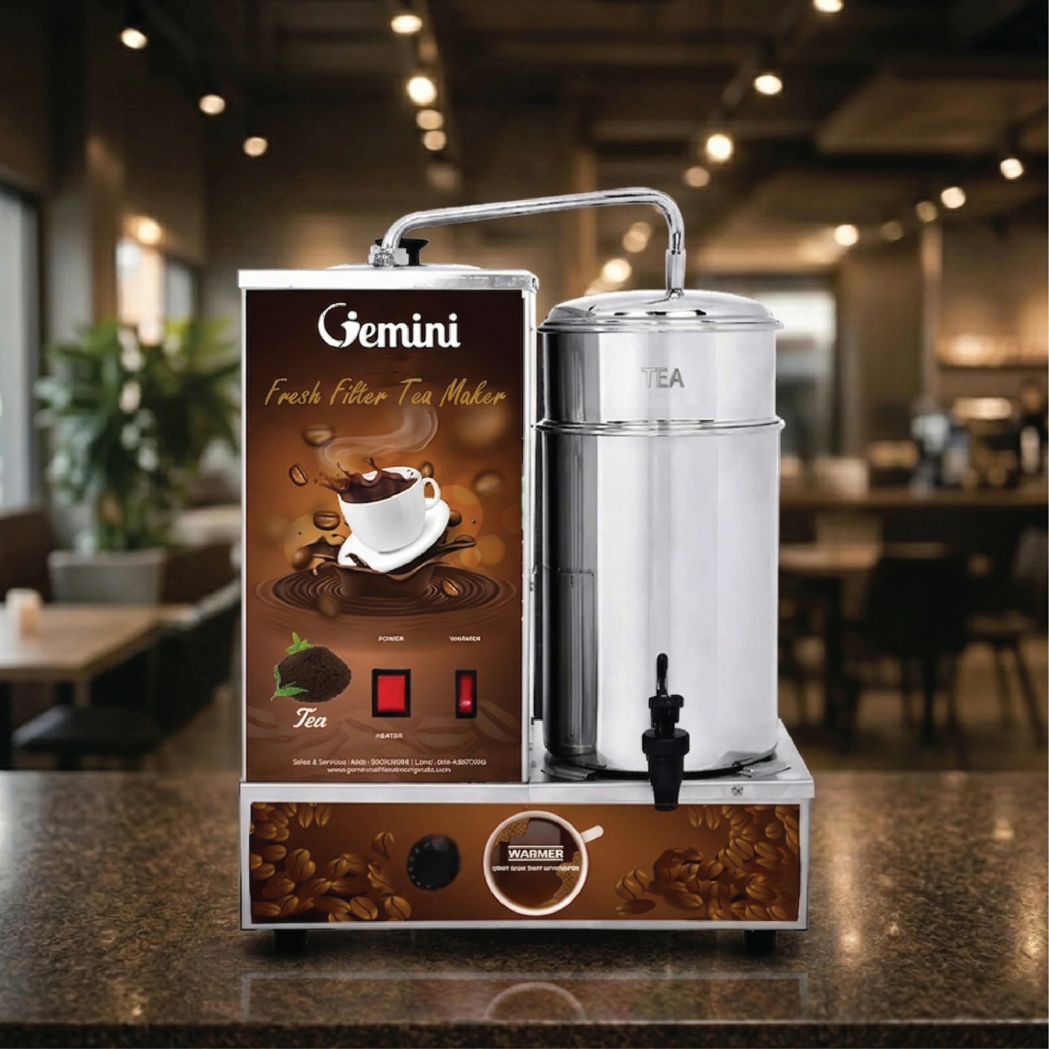 Commercial Tea Machine – automated tea vending machine for offices and canteens